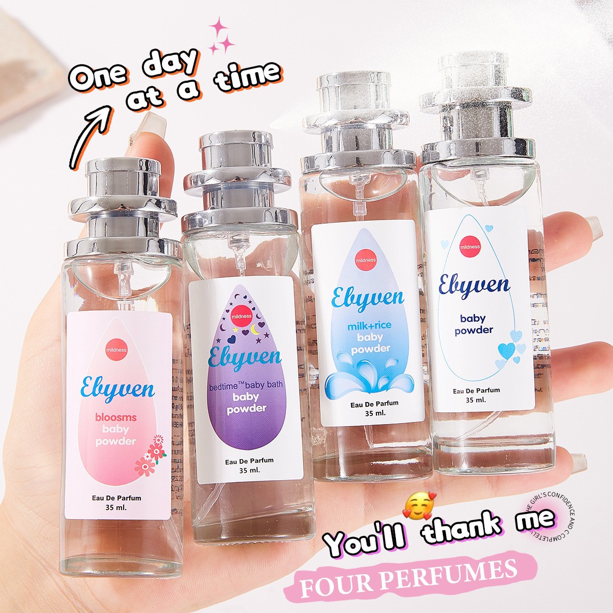 Perfume Floral Fragrance - Bebek Süt Tozu Kadın Parfümü Taze