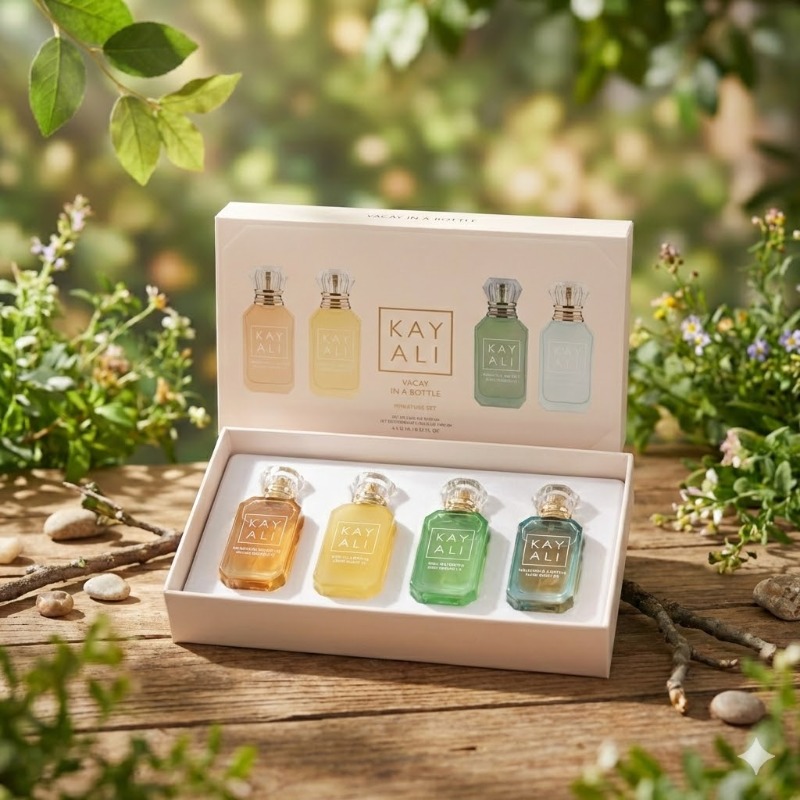 Vanilla Perfume Oil - 4*10ml KAYALI Unisex Parfüm Seti Uzun