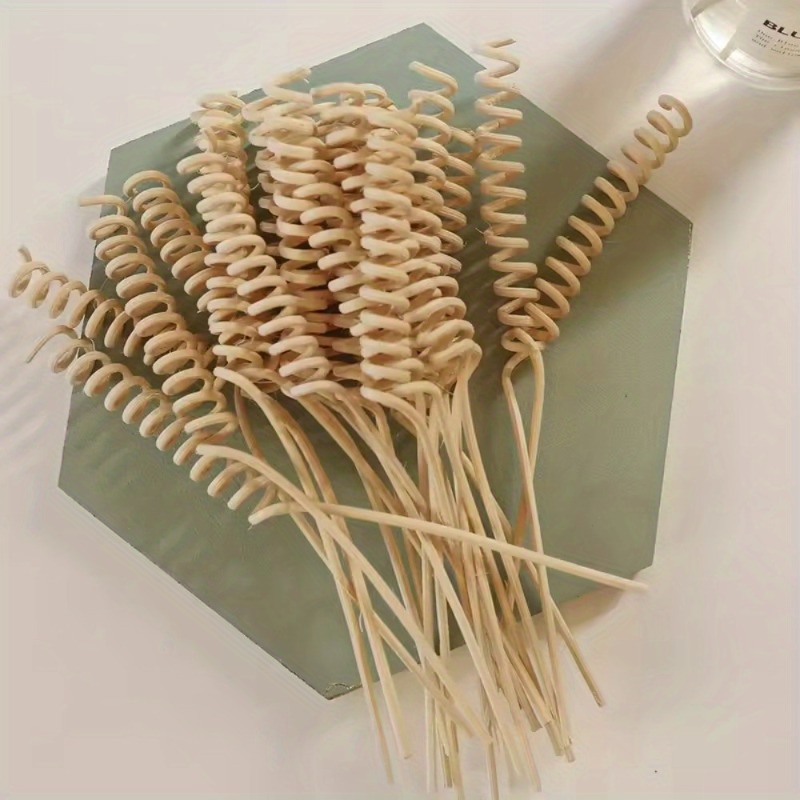 Perfume Fragrance House - 10 adet Bitki Kavisli Rattan Çubukları