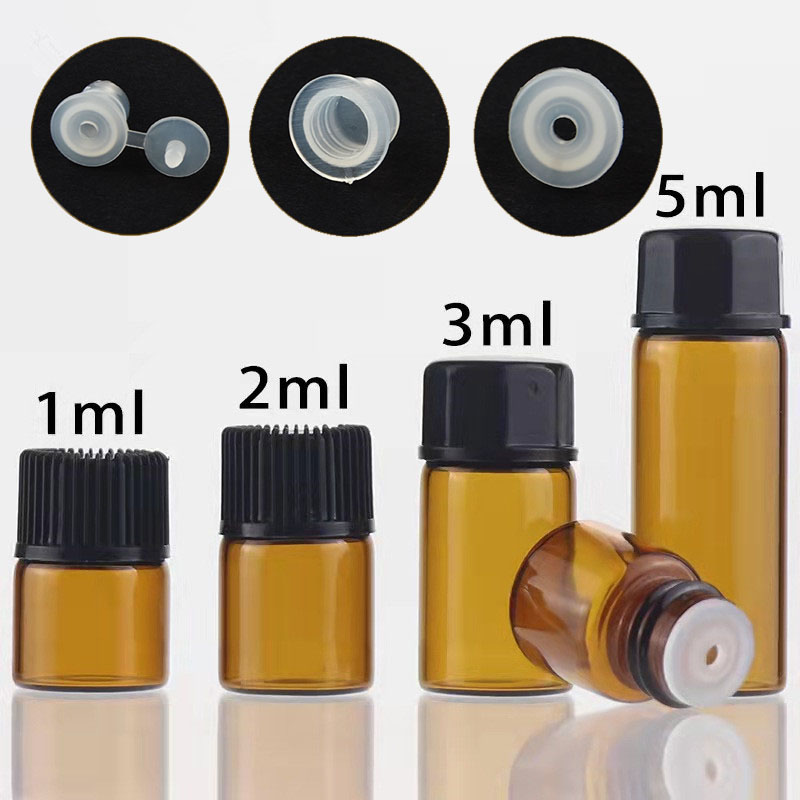 Amber Musk Oil - 10X 100x 1/2/3/5/10ML Mini Amber Boş