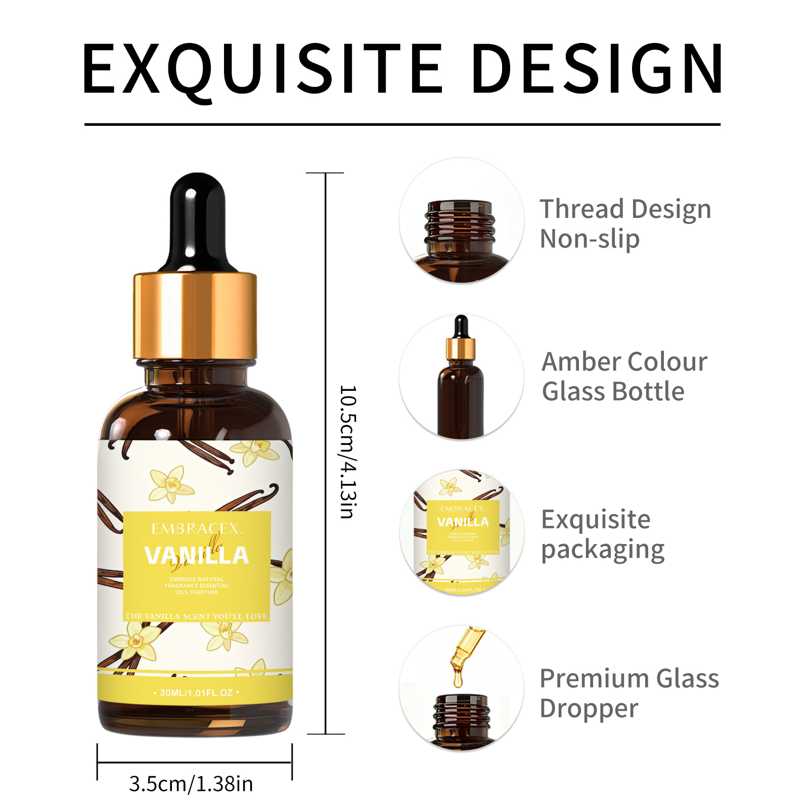 30ml Vanilya Esansiyel Yağı Di - Sandalwood Perfume Oil incelemesi ve fiyatı