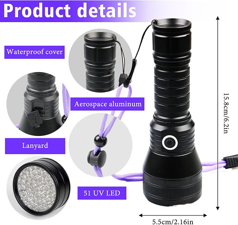 TOPCOM 51LED UV El Feneri Şarj - Amber Musk Oil incelemesi ve fiyatı