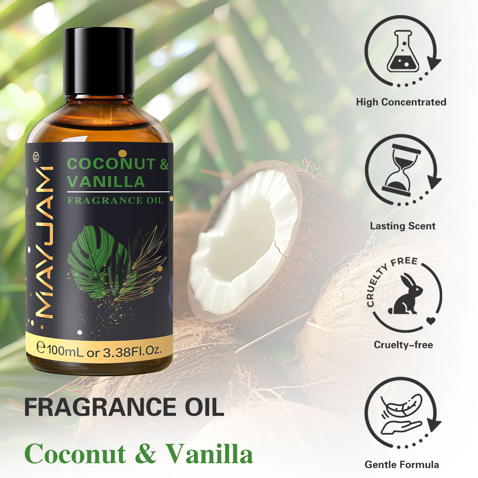 MAYJAM Hindistan Cevizi Vanily - Amber Musk Oil incelemesi ve fiyatı